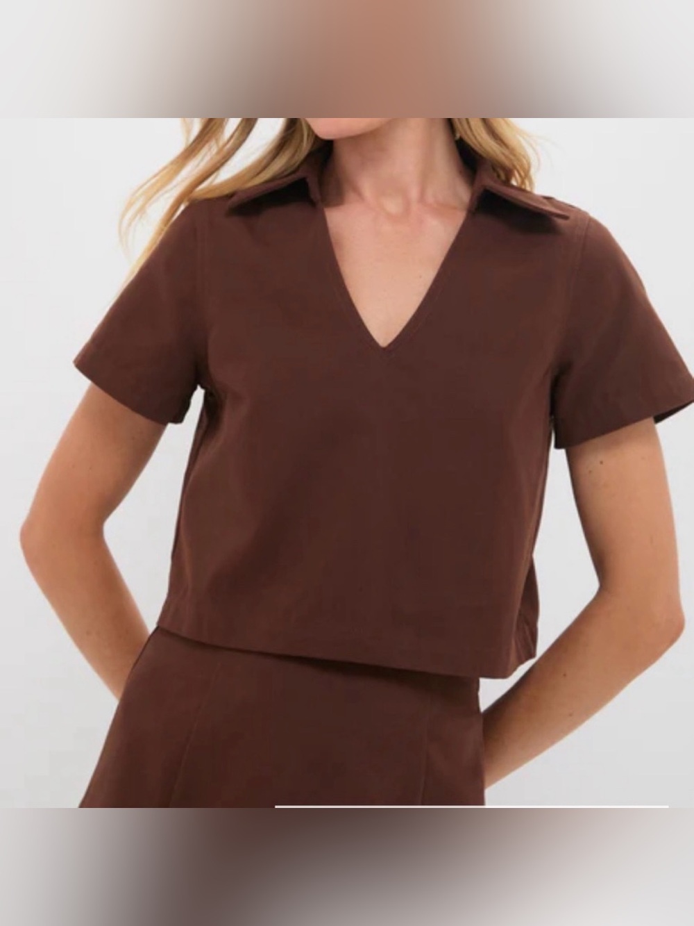 Tuckernuck Women’s Collared Short Sleeve Top